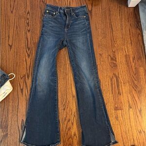 American Eagle Outfitters Dark Blue Boot Cut Jeans